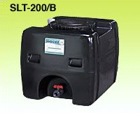 SLTタンク スーパーローリータンク200L(25A直付バルブ付)黒